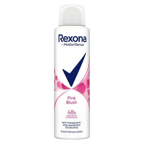 ⁨REXONA Pink Blush Antyperspirant damski w sprayu, 150 ml⁩ w sklepie Wasserman.eu