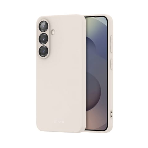 ⁨Crong Color Cover - Etui Samsung Galaxy S25 (beżowy)⁩ w sklepie Wasserman.eu