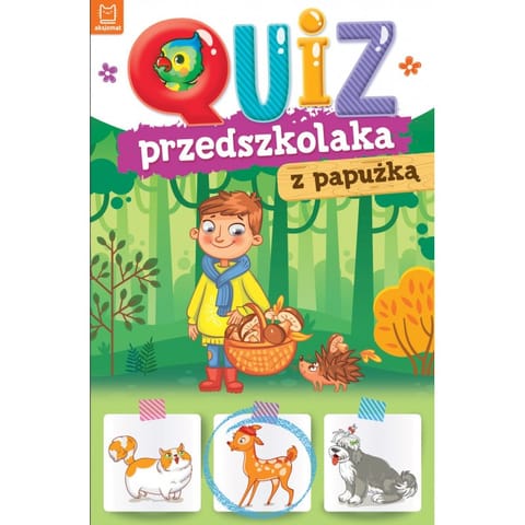 ⁨Quiz przedszkolaka z papużką⁩ w sklepie Wasserman.eu