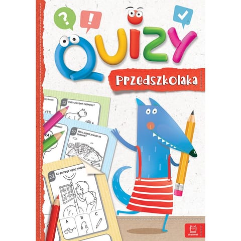 ⁨Quizy przedszkolaka. Czerwone⁩ w sklepie Wasserman.eu