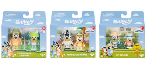 Bluey. Zestaw z 2 figurkami mix w sklepie Wasserman.eu