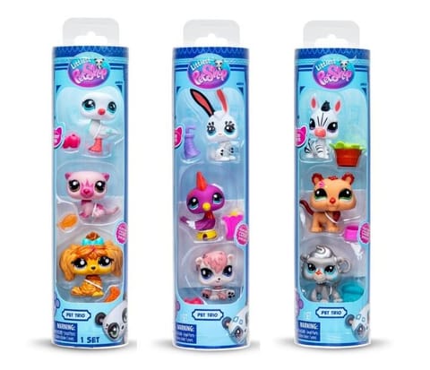 Littlest Pet Shop Zestaw 3 figurek seria 2 mix w sklepie Wasserman.eu