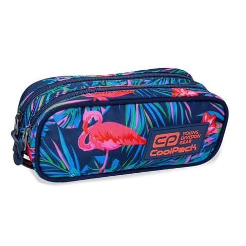 ⁨COOLPACK - CLEVER - SASZETKA PODWÓJNA - PINK FLAMINGO⁩ w sklepie Wasserman.eu