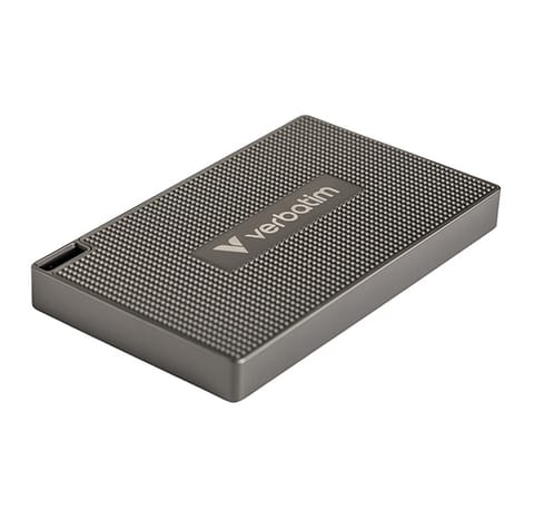 ⁨SSD Zewnętrzny Verbatim Metal Mini SSD, 32031, 1000GB, czarna, 2000 MB/s-R, USB C, 1750 MB/s-W⁩ w sklepie Wasserman.eu