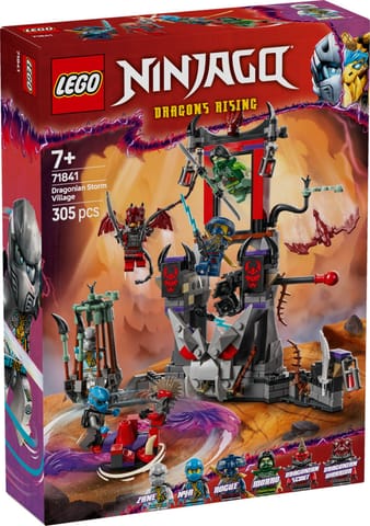 ⁨LEGO 71841 NINJAGO Burzowa wioska Dragonów⁩ w sklepie Wasserman.eu