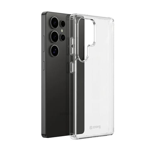 ⁨Crong Crystal Shield Cover - Etui Samsung Galaxy S25 Ultra (przezroczysty)⁩ w sklepie Wasserman.eu