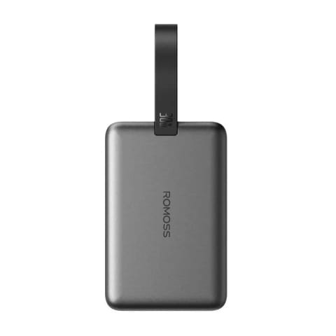 ⁨Powerbank Romoss WM010 10000mAh 20W, czarny – Ładowanie magnetyczne dla iPhone, Apple Watch, AirPods⁩ w sklepie Wasserman.eu