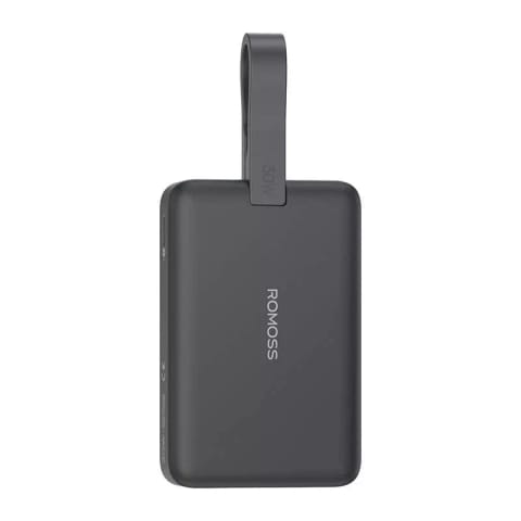 ⁨Powerbank Romoss WMS10 10000mAh 30W, czarny – Ładowanie magnetyczne i szybkie ładowanie⁩ w sklepie Wasserman.eu