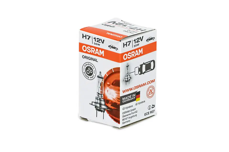 ⁨Żarówka halogenowa osram h7 55w px26d⁩ w sklepie Wasserman.eu