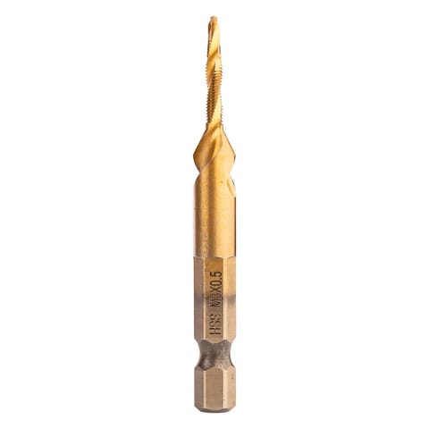 ⁨Wiertło gwintujące HSS TiN, M3x0,5 mm, Hex⁩ w sklepie Wasserman.eu
