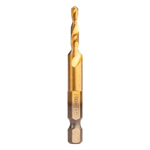 ⁨Wiertło gwintujące HSS TiN, M4x0,7 mm, Hex⁩ w sklepie Wasserman.eu