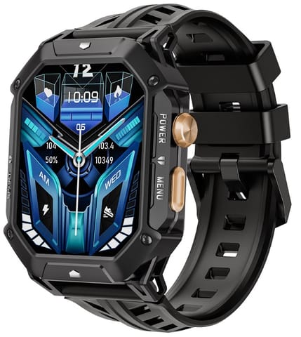 ⁨Smartwatch Męski Rubicon RNCF24-1 BLACK⁩ w sklepie Wasserman.eu