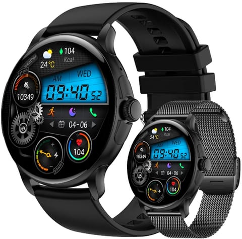 ⁨Smartwatch Damski Rubicon RNCF35 BLACK Bransoleta + Pasek⁩ w sklepie Wasserman.eu