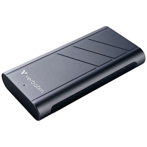 ⁨Dysk zewnętrzny Verbatim TurboMetal SSD  4TB USB4 USB-C szary 32023⁩ w sklepie Wasserman.eu