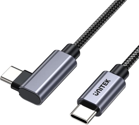 ⁨Unitek Kabel USB-C kątowy 90° PD100W 3m⁩ w sklepie Wasserman.eu
