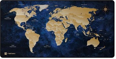 ⁨MOUSE PAD WOLRD DEEP BLUE 800X400⁩ at Wasserman.eu