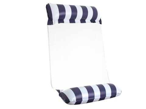 ⁨Mattress air armchair swimming chair 120x70cm navy blue⁩ at Wasserman.eu