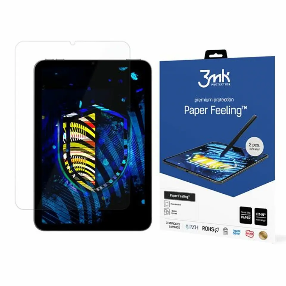 ⁨3MK PaperFeeling iPad Mini 2021 8.3" 2pcs/2psc Foil⁩ at Wasserman.eu