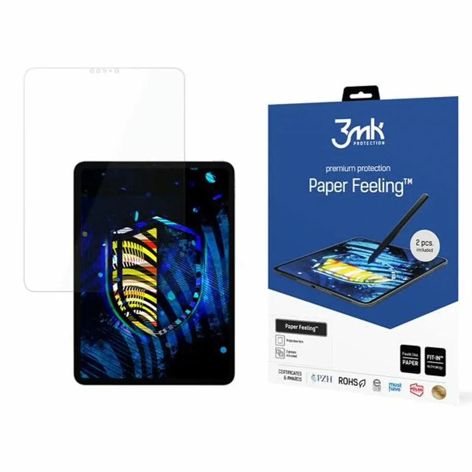 ⁨3MK PaperFeeling iPad Pro 11" 3rd gen 2pcs/2psc Foil⁩ at Wasserman.eu