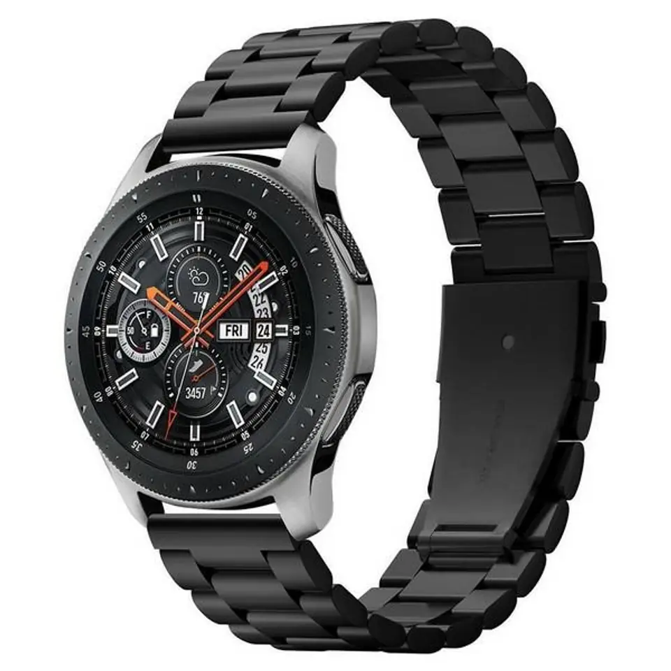 ⁨Spigen Modern Fit Band Samsung Watch 46mm czarny/black 600WB24983⁩ w sklepie Wasserman.eu