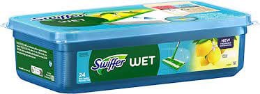 ⁨Swiffer Wet Chusteczki do Podłóg na Mokro Citron 24 szt.⁩ w sklepie Wasserman.eu