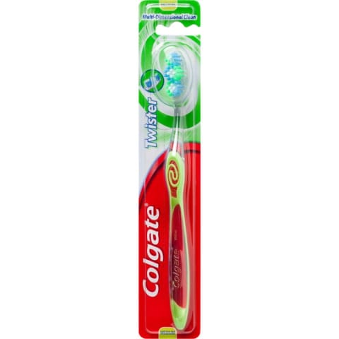 ⁨Colgate Twister Medium Toothbrush⁩ at Wasserman.eu