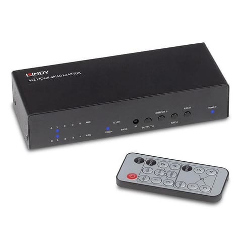 ⁨Lindy Matrix Switch, HDMI 2.0⁩ w sklepie Wasserman.eu