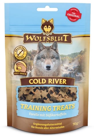 ⁨Wolfsblut Dog Training Treats Cold River 70g⁩ w sklepie Wasserman.eu