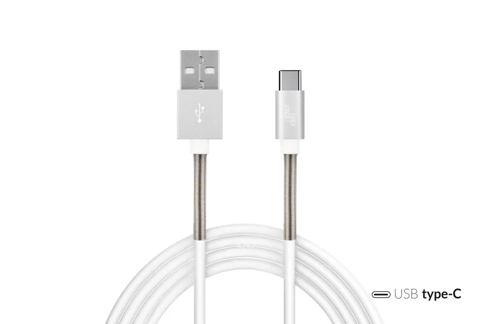 ⁨Kabel do ładowania usb na usb-c fulllink 1 m 2.4a amio-01433⁩ w sklepie Wasserman.eu