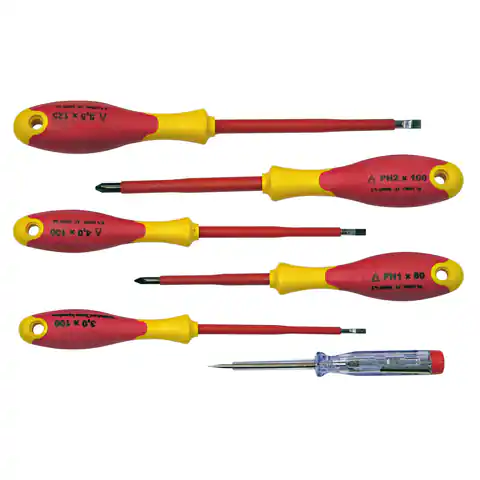 ⁨Electric screwdrivers 2-comp kpl.kk23-pz pcs.5+wsk.nap.1000v ce<kk>⁩ at Wasserman.eu
