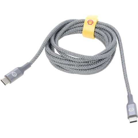 ⁨KABEL USB-C TO USB -C DO ŁADOWARKI  SHELL⁩ w sklepie Wasserman.eu