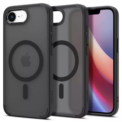 ⁨Etui Spigen Ultra Hybrid Mag MagSafe do iPhone 16E Frost Black⁩ w sklepie Wasserman.eu