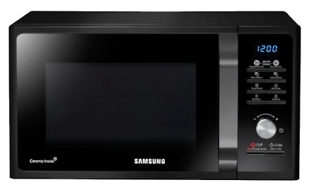 ⁨Kuchenka mikrofalowa wolnostojąca SAMSUNG MS23F301TAK (1150W /23L /Czarny)⁩ w sklepie Wasserman.eu