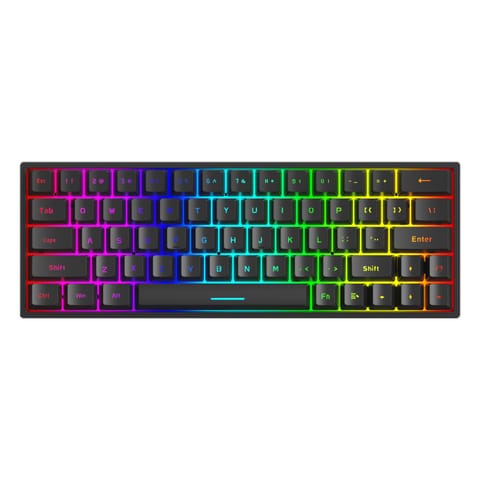 ⁨Marvo SHOGO 63W, klawiatura US, Tri-mode, mechaniczna, RGB⁩ w sklepie Wasserman.eu