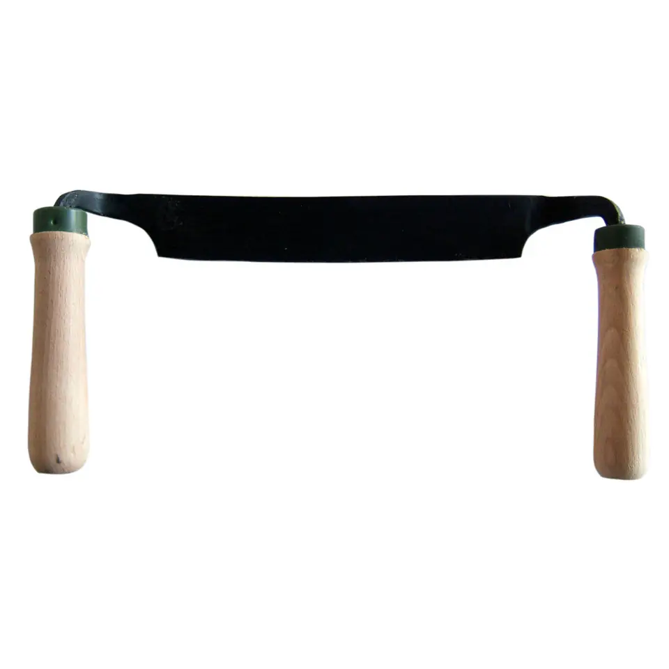 ⁨SPOKESHAVE WITH HANDLES WOODEN 300MM⁩ at Wasserman.eu
