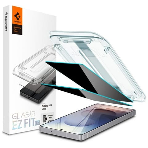 ⁨Szkło prywatyzujące Spigen Glas.TR EZ     FIT HD Privacy do Samsung Galaxy S25 Ultra 2szt⁩ w sklepie Wasserman.eu