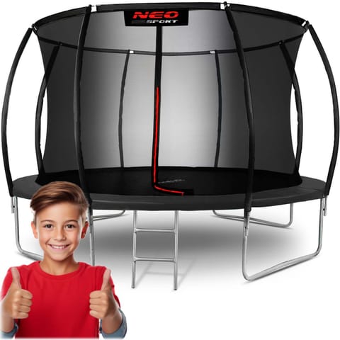 ⁨Trampolina ogrodowa profilowana 14ft/435cm z siatką wewnętrzną Neo-Sport⁩ w sklepie Wasserman.eu