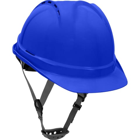 ⁨SAFETY HELMET WITH VENT., BLUE, CAT. II, CE, LAHTI⁩ at Wasserman.eu