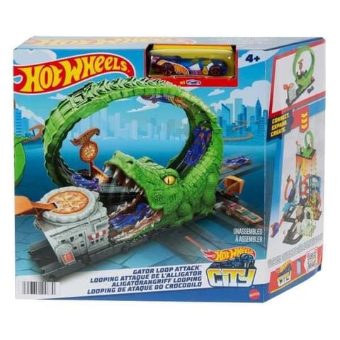 ⁨Hot Wheels City Pętla krokodyla HKX39⁩ w sklepie Wasserman.eu