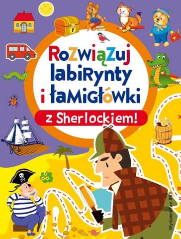 ⁨Rozwiązuj labirynty i łamigłówki z Sherlockiem!⁩ w sklepie Wasserman.eu