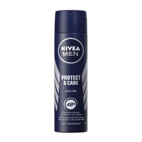 ⁨Nivea Men Protect & Care Antyperspirant Spray 150 ml⁩ w sklepie Wasserman.eu