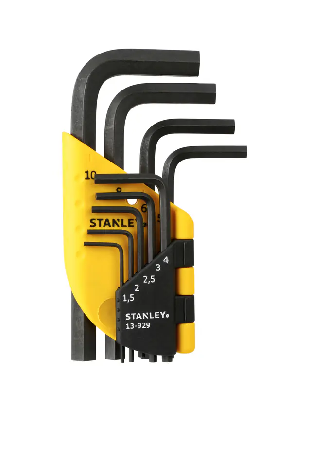 ⁨9PC SHORT HEXAGON KEYS 1.5>10MM⁩ at Wasserman.eu
