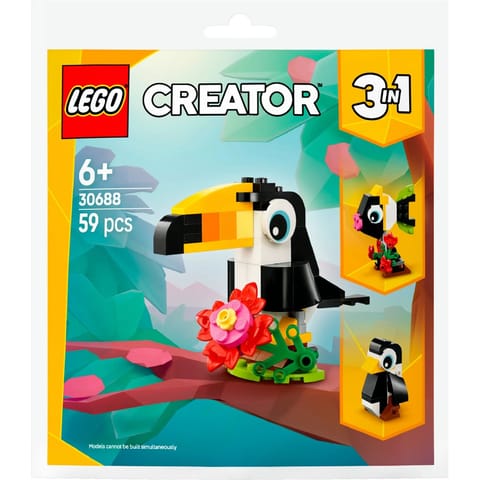 ⁨LEGO Creator 3w1 Tropikalny tukan 30688⁩ w sklepie Wasserman.eu