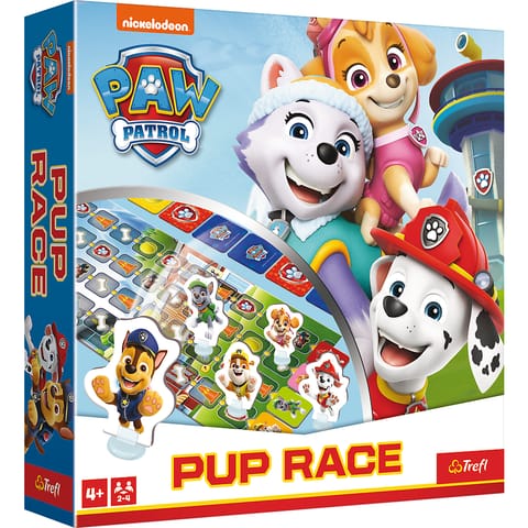 ⁨Gra Paw Patrol Pup Race Boardgame Trefl  02579⁩ w sklepie Wasserman.eu