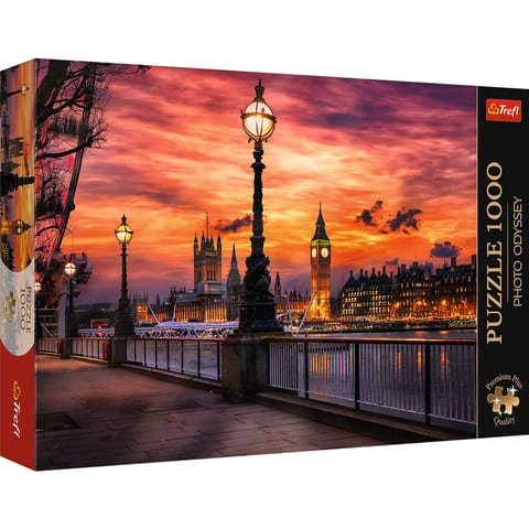⁨Puzzle - "1000 Premium Plus" - Photo Odyssey: Big Ben, Trefl 10827⁩ w sklepie Wasserman.eu