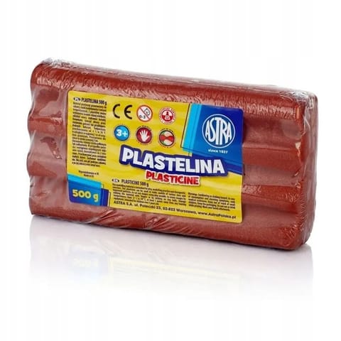 ⁨Plastelina metaliczna Astra 500g miedziana⁩ w sklepie Wasserman.eu