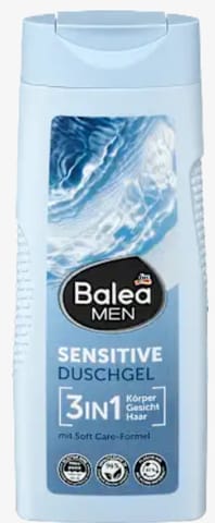 ⁨Balea Men Sensitive 3 in 1 Żel pod Prysznic 300 ml⁩ w sklepie Wasserman.eu