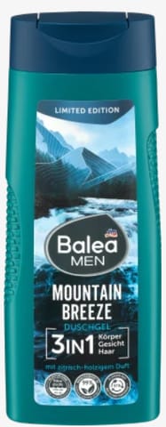 ⁨Balea Men Mountain Breeze 3 in 1 Żel pod Prysznic 300 ml⁩ w sklepie Wasserman.eu