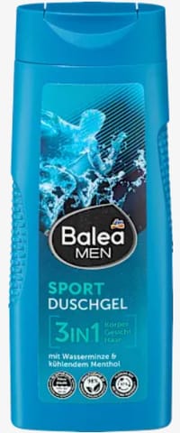 ⁨Balea Men Sport 3 in1 Żel pod Prysznic 300 ml⁩ w sklepie Wasserman.eu