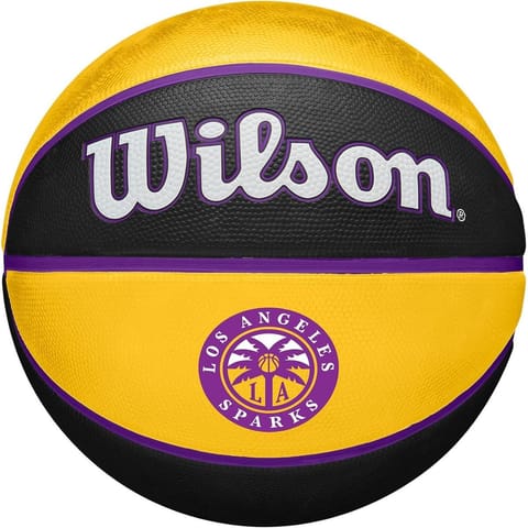 ⁨PIŁKA DO KOSZYKÓWKI WILSON WNBA TEAM TRIBUTE BSKT LA SPARKS R.6⁩ w sklepie Wasserman.eu